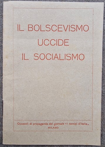 Bolscevismo uccide il - il,