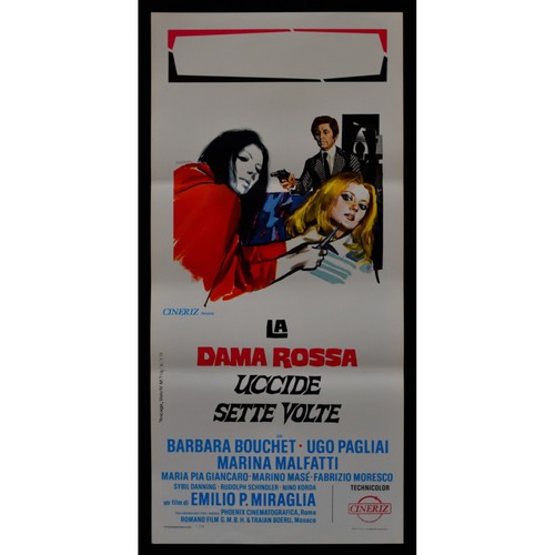 Locandina dama rossa uccide - dama,
