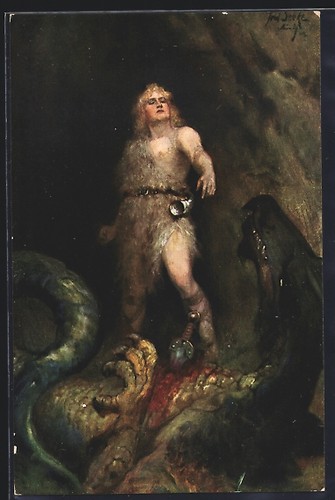 Sigfried uccide drago saga - il,