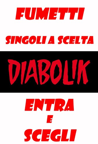 Lb16 diabolik fumetto volumi - lb16-diabolik, /