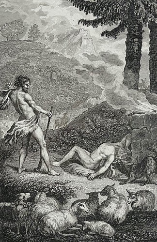 Caïn uccide suo fratello abel - caïn,